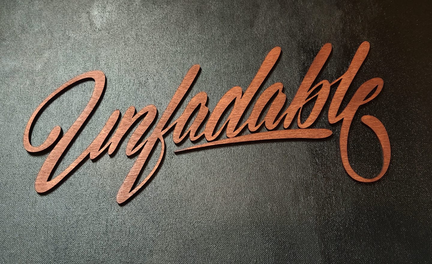 Unfadable X Glowforge